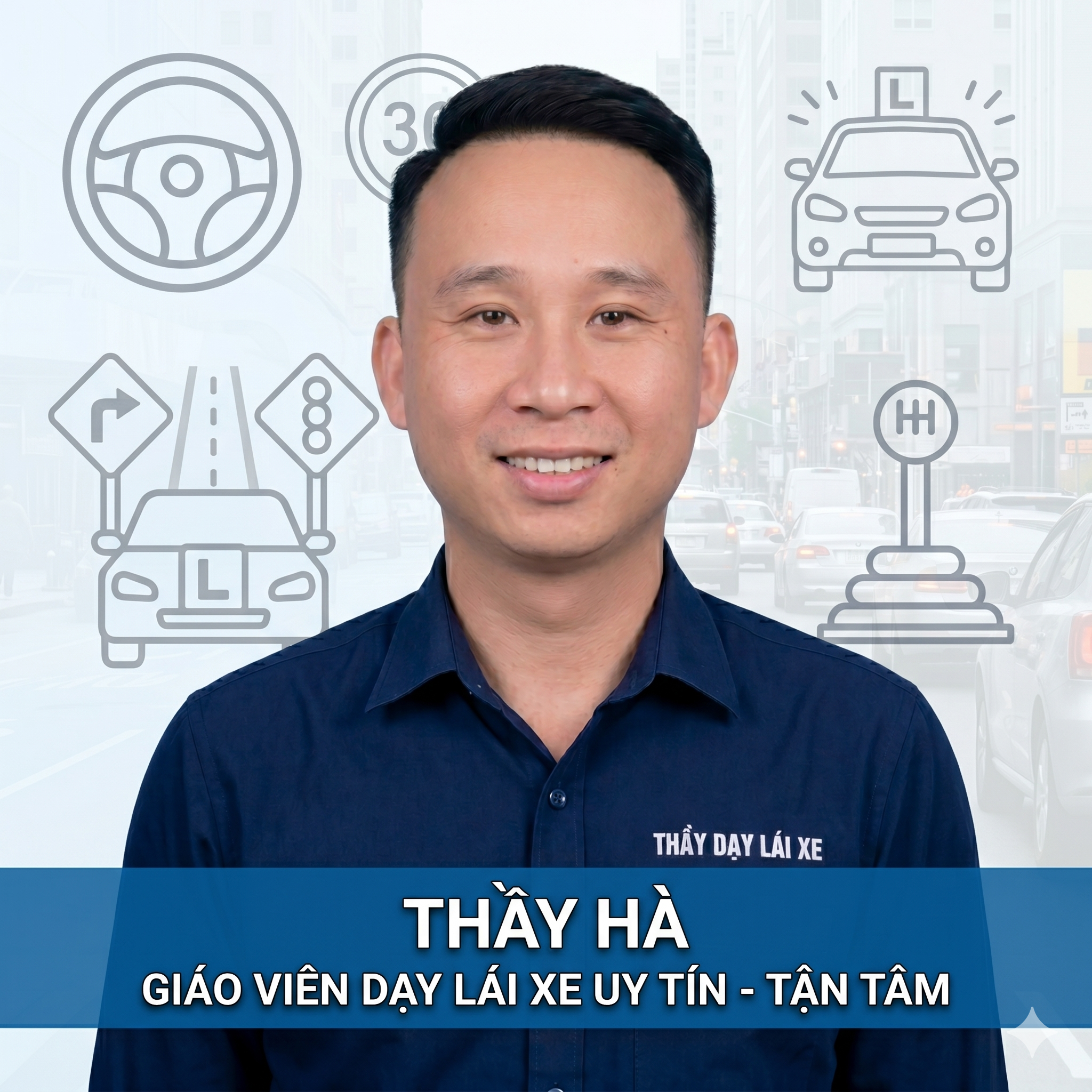 Thầy Hà - Giáo viên dạy lái xe uy tín, tận tâm